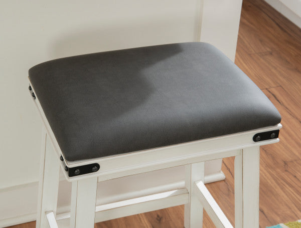 Milligan White Stool