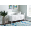 Laredo White Storage Bench