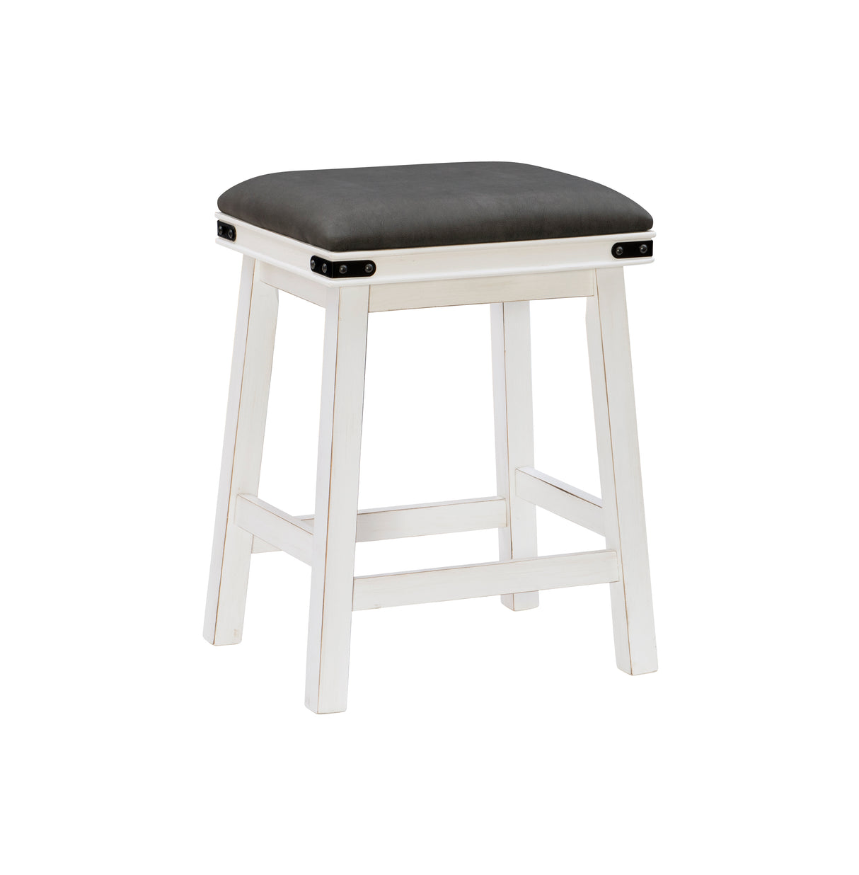 Milligan White Stool