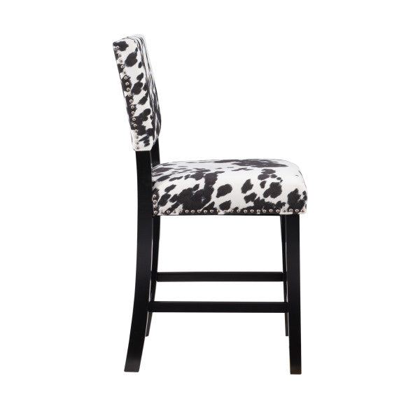 Corey Cow Print Stool