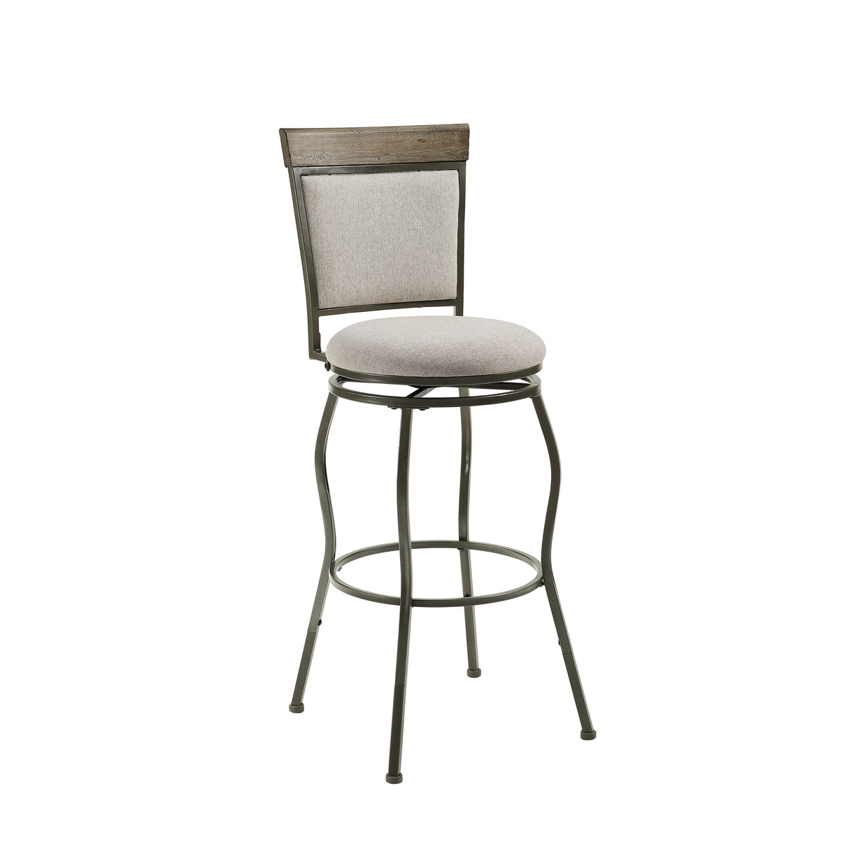 Essex Adjustable Pewter Stools (Set of 3)