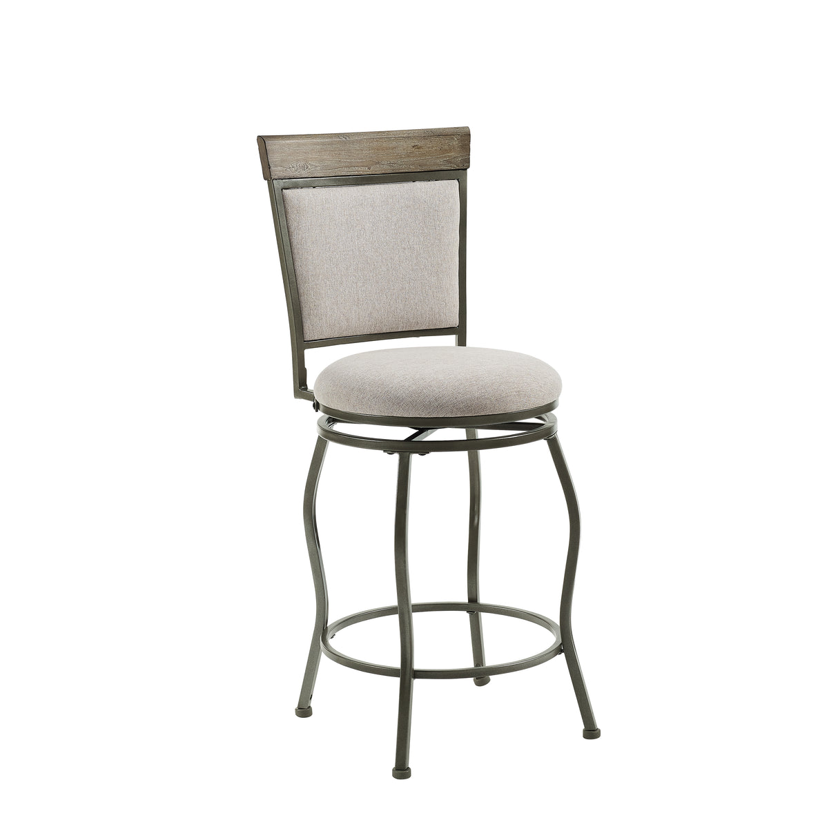 Essex Adjustable Pewter Stools (Set of 3)