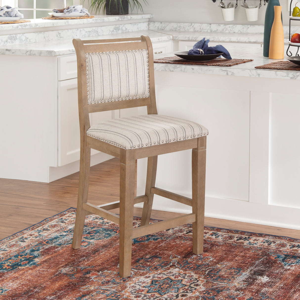 Emerson Upholstered Stool