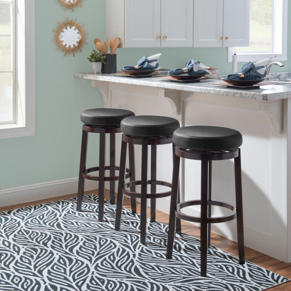 Maya Faux Leather Stool