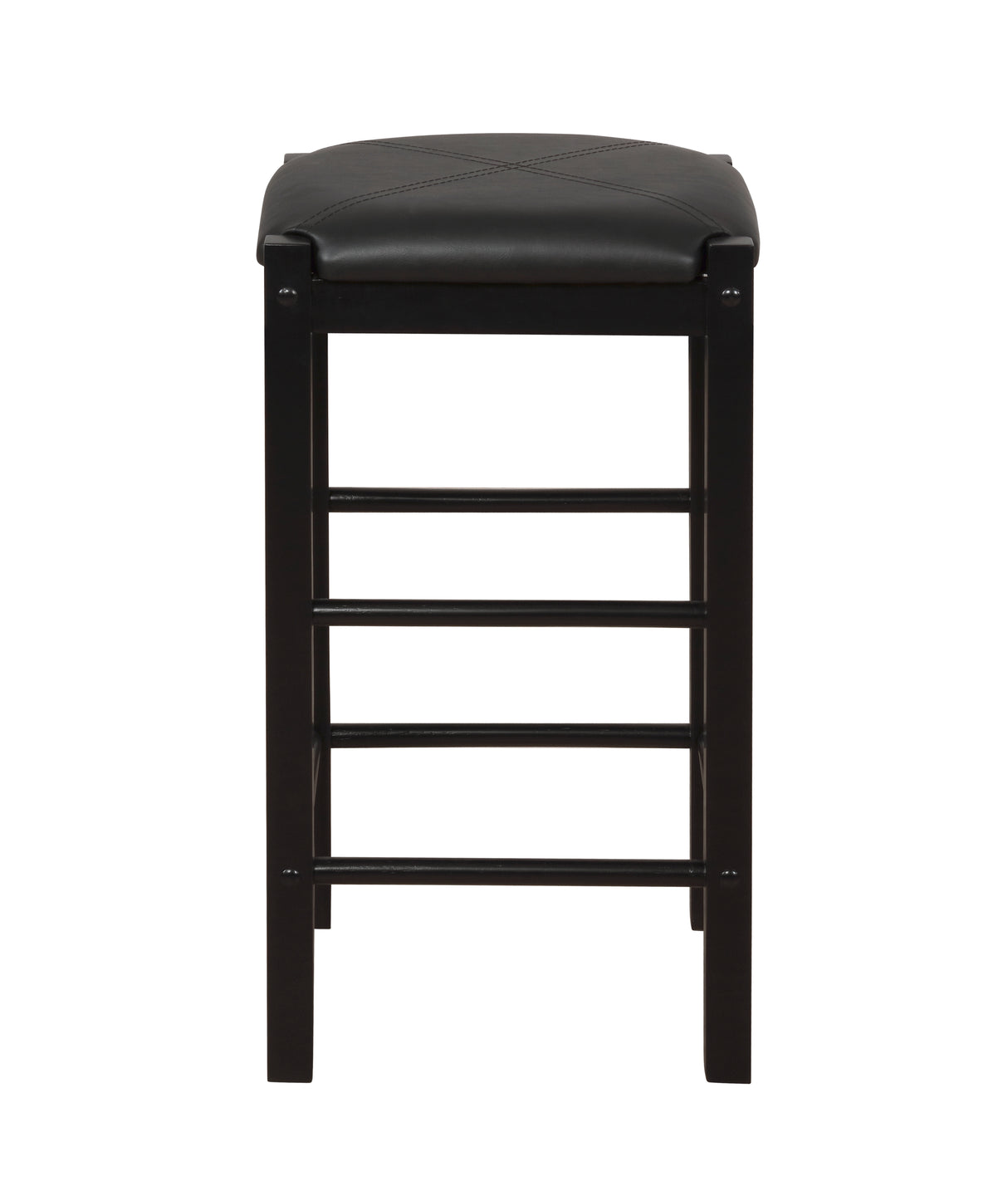 Lance Tavern Set Black With Faux Marble Top