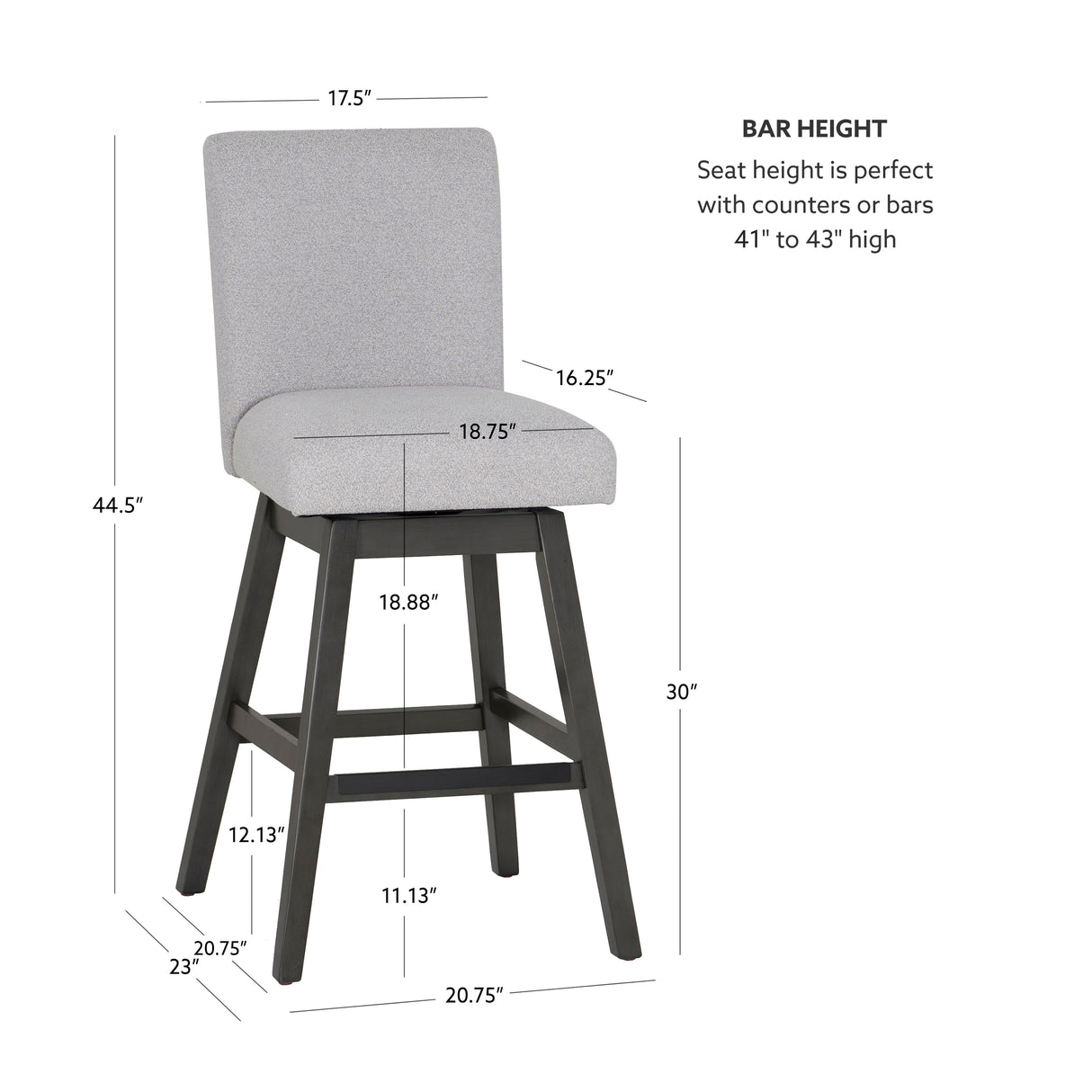 Cohen Swivel Stools (Set of 2)