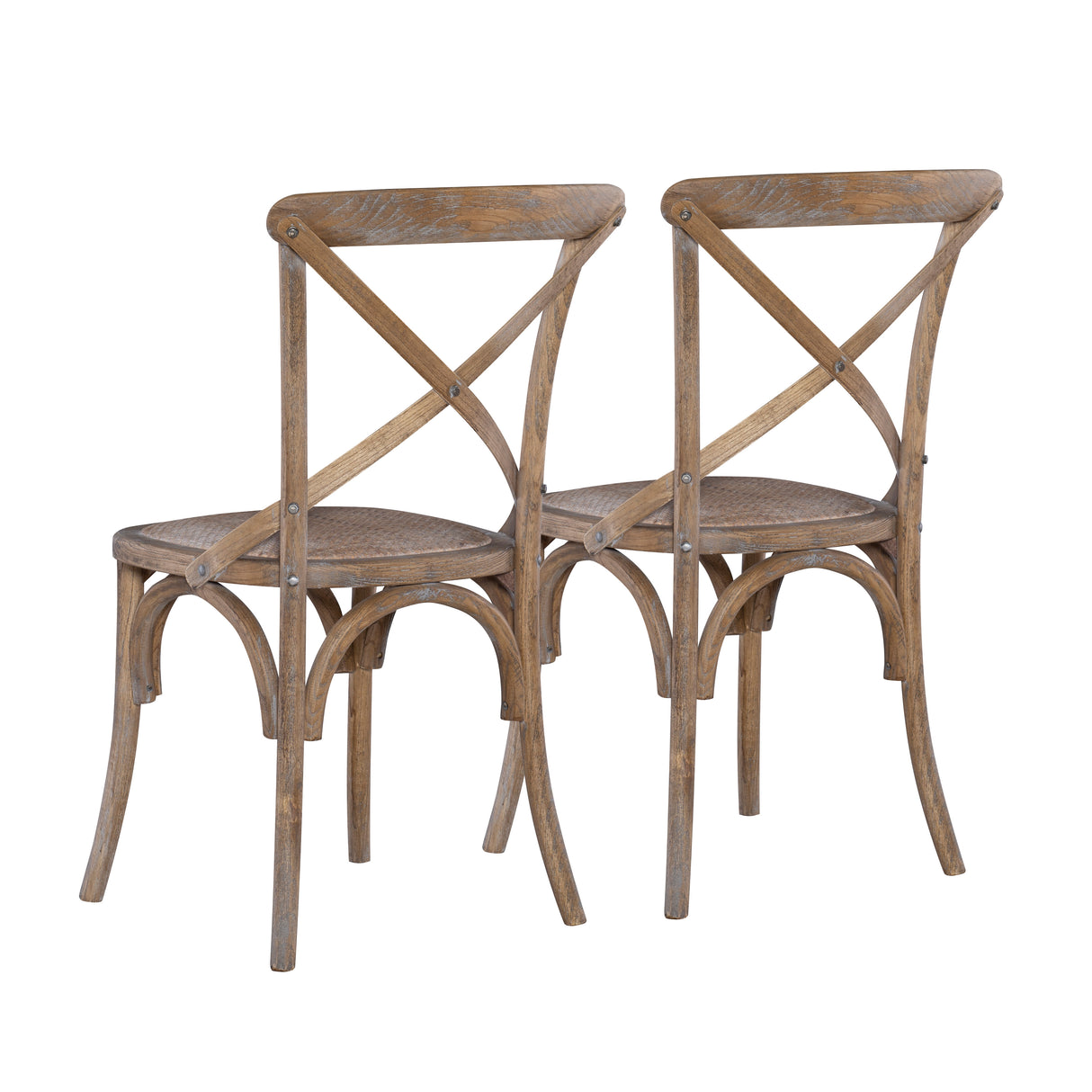 Hyde Gray Wash Bentwood Chair (Set of 2)