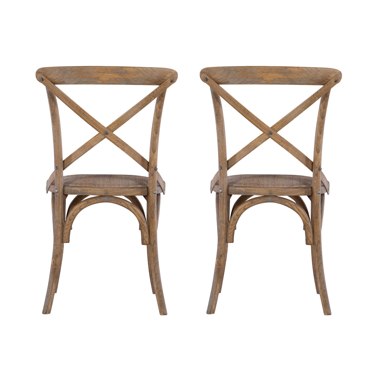 Hyde Gray Wash Bentwood Chair (Set of 2)