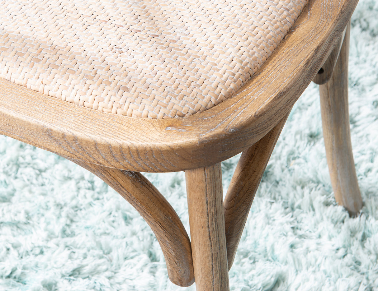 Hyde Gray Wash Bentwood Chair (Set of 2)