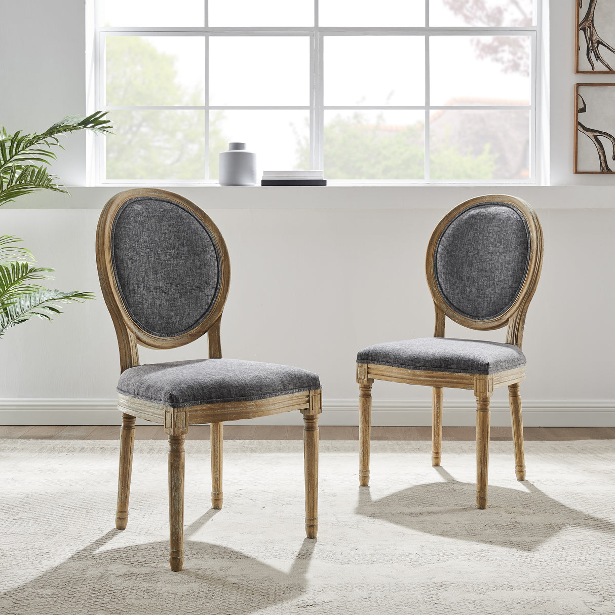 Shiraz Oval Back Chair (Set of 2)