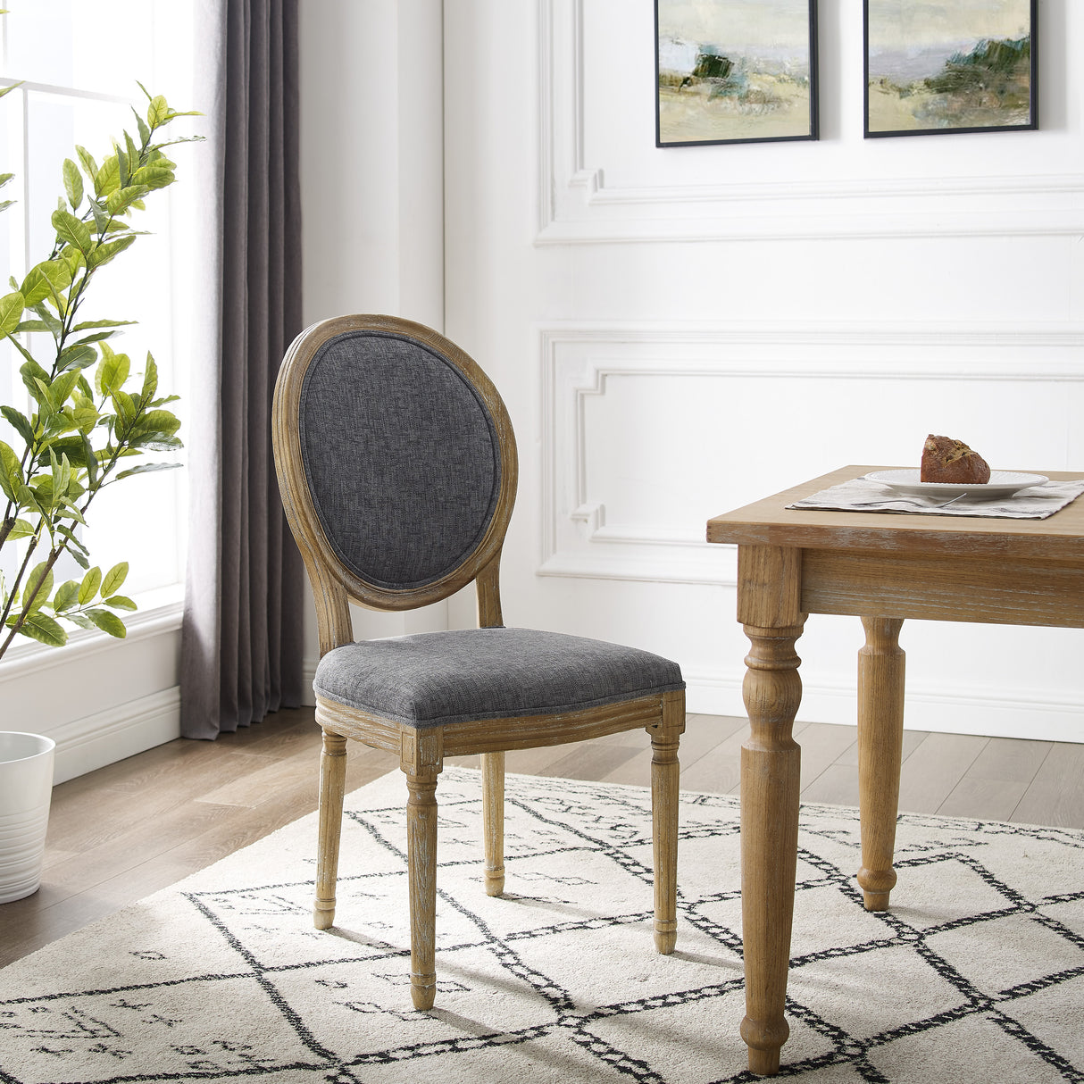 Shiraz Oval Back Chair (Set of 2)