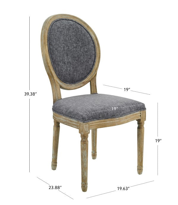 Shiraz Oval Back Chair (Set of 2)