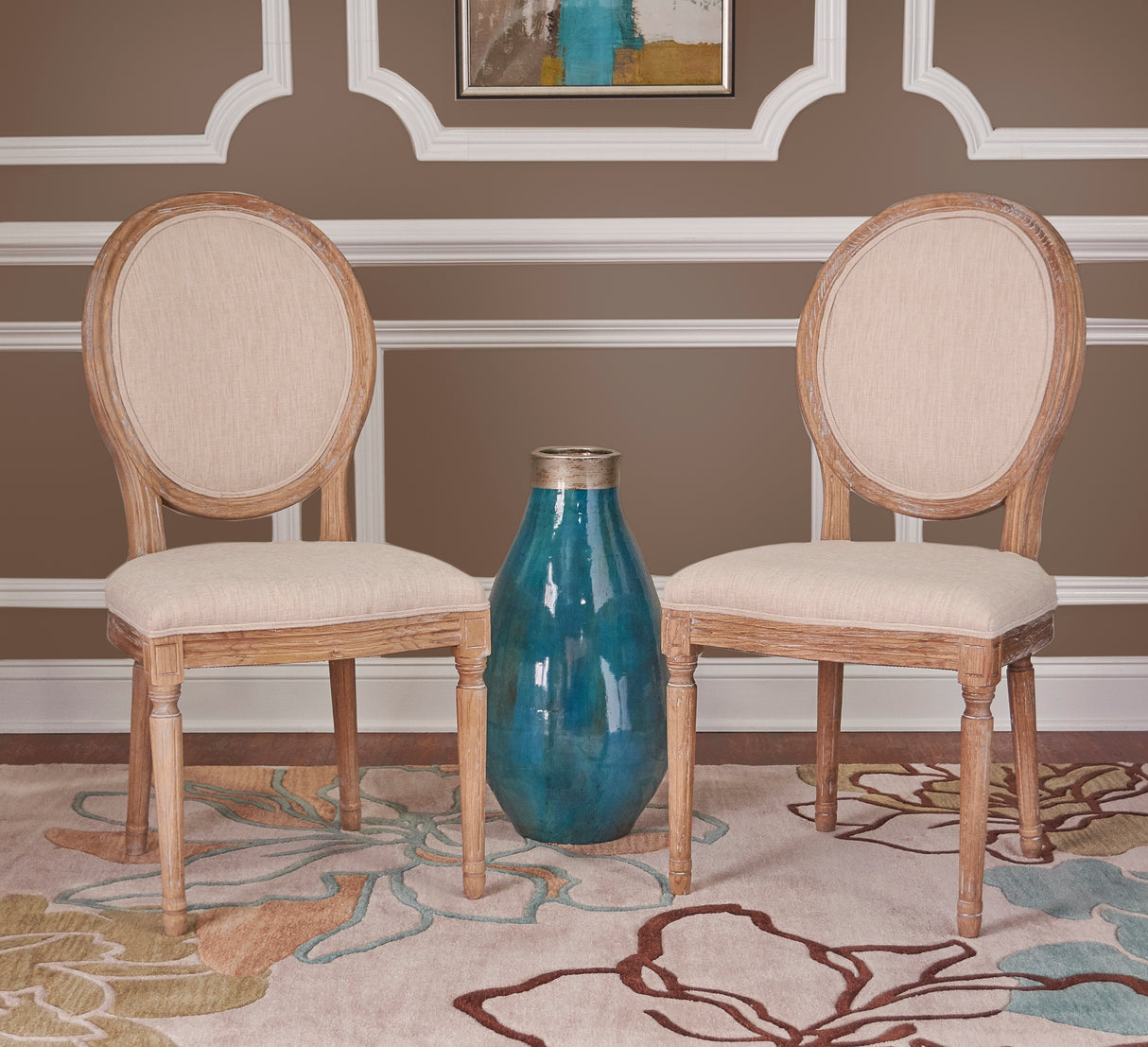 Shiraz Oval Back Chair (Set of 2)