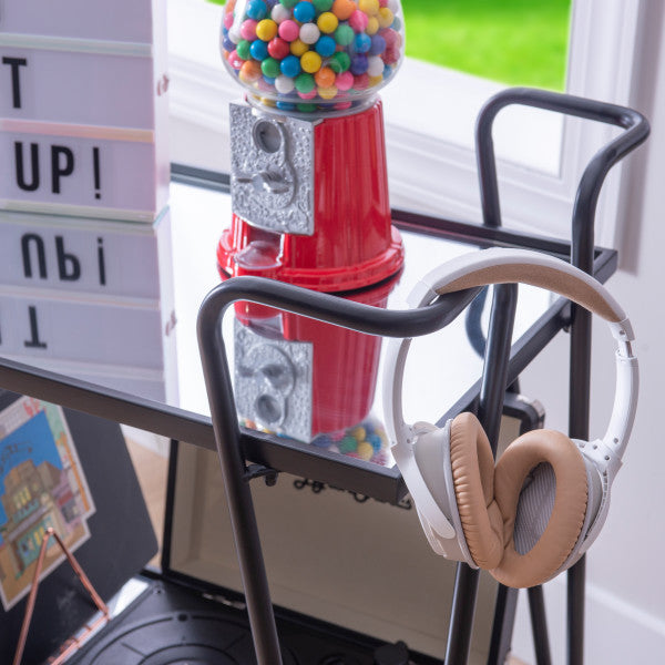 Ellie Metal Bar Cart