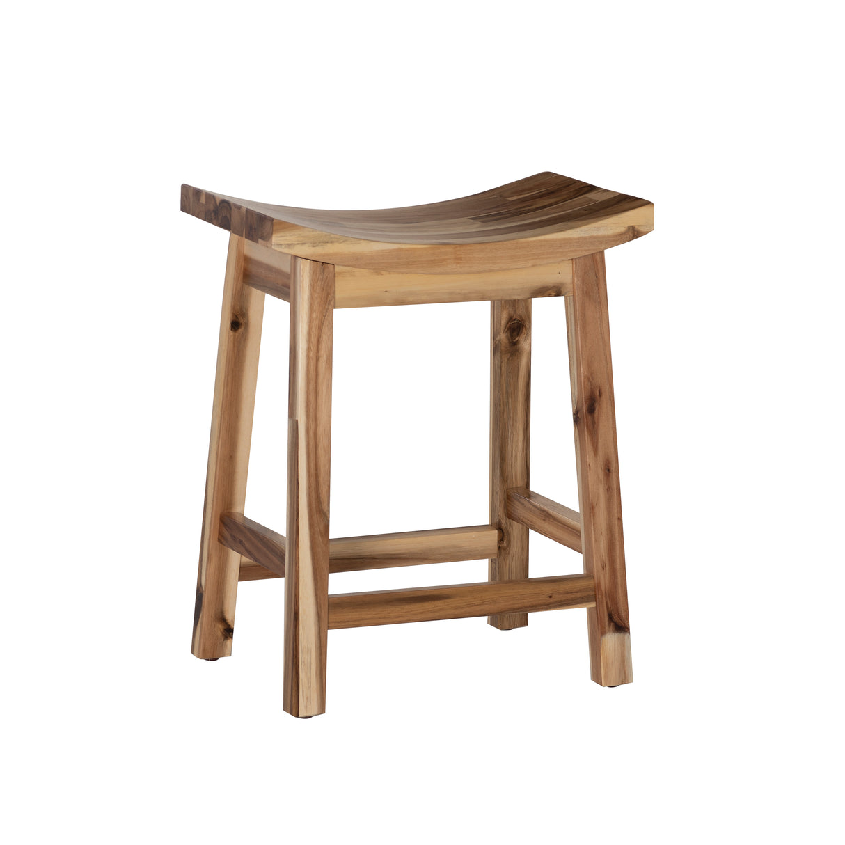 Archer Natural Saddle Counter Stool