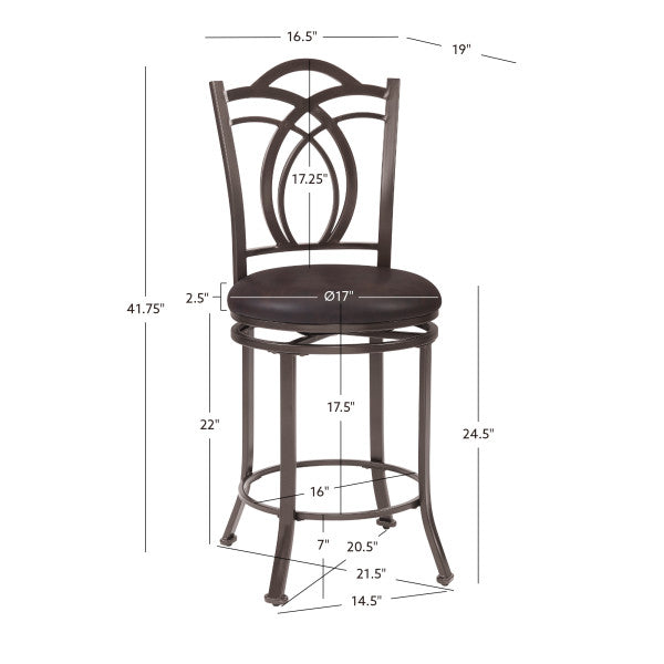 Calif Metal Counter Stool