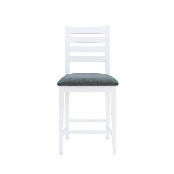 Felicia White Counter Stools (Set of 2)