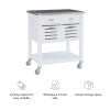 Robbin Wood Kitchen Cart