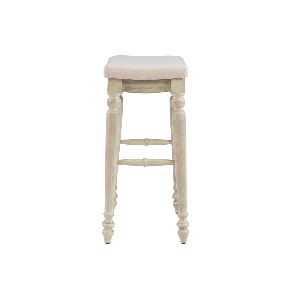 Marino Antique Backless Bar or Counter Stool