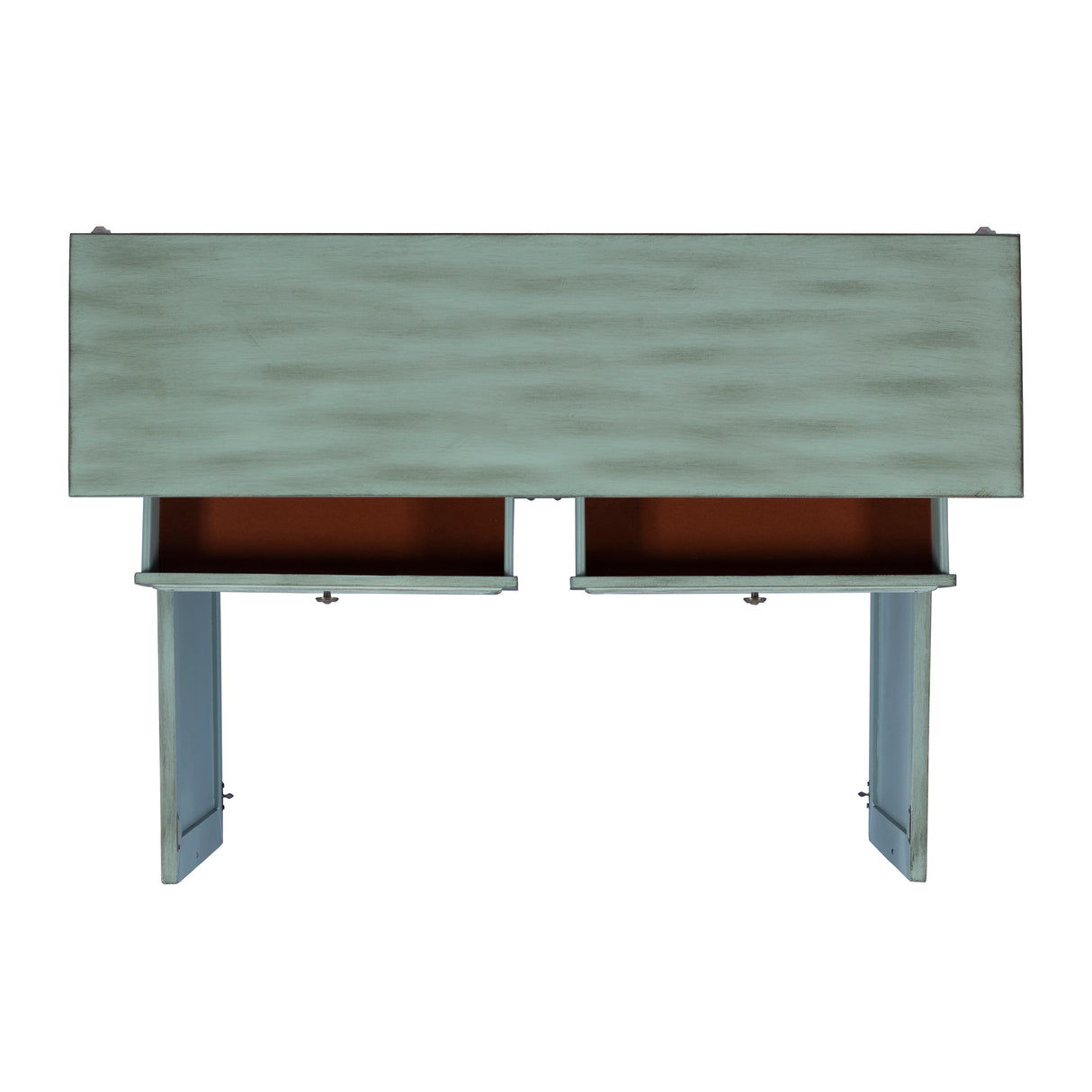 Clancy Antique Blue And White Console