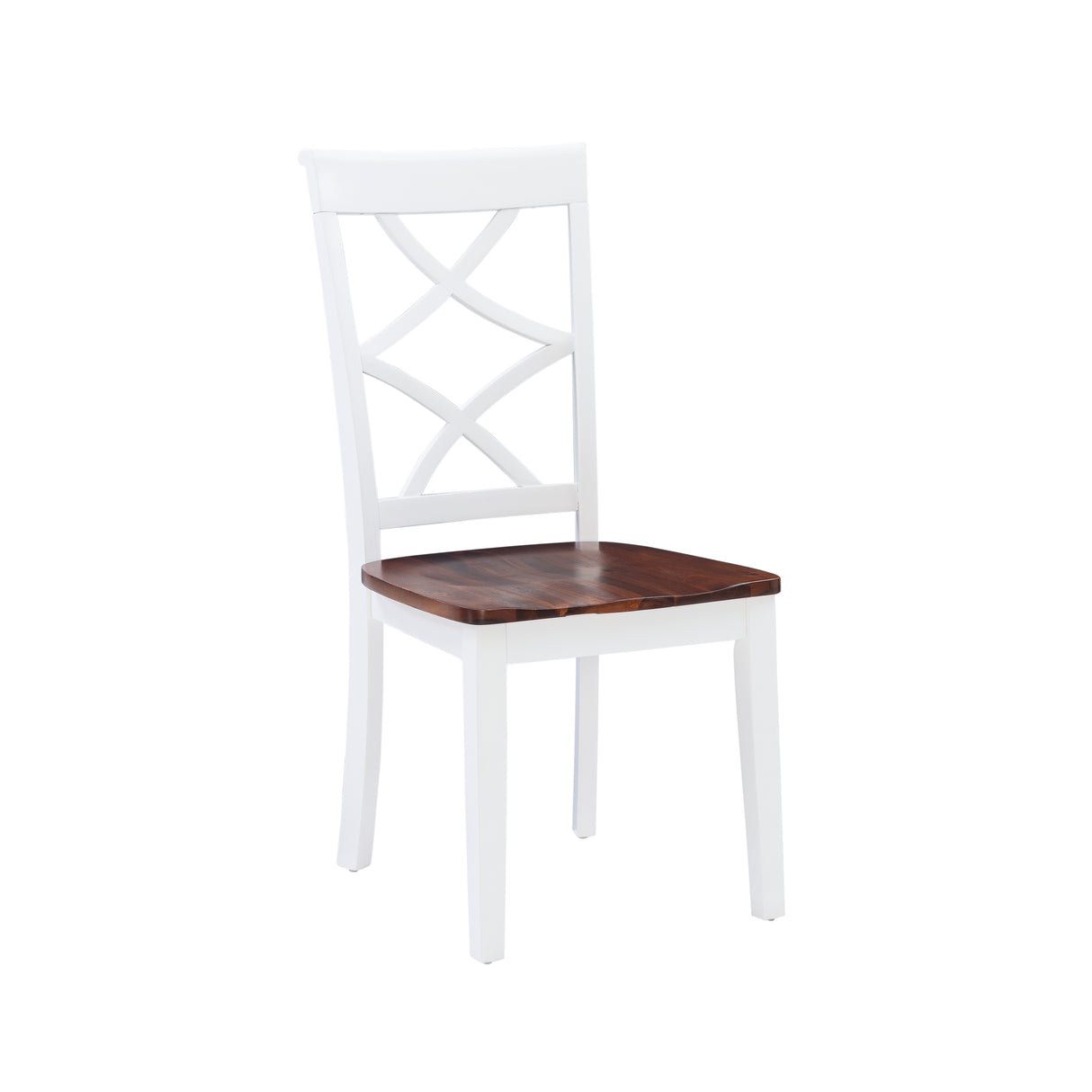 Harrison Cherry And White 5Pc Dining Set