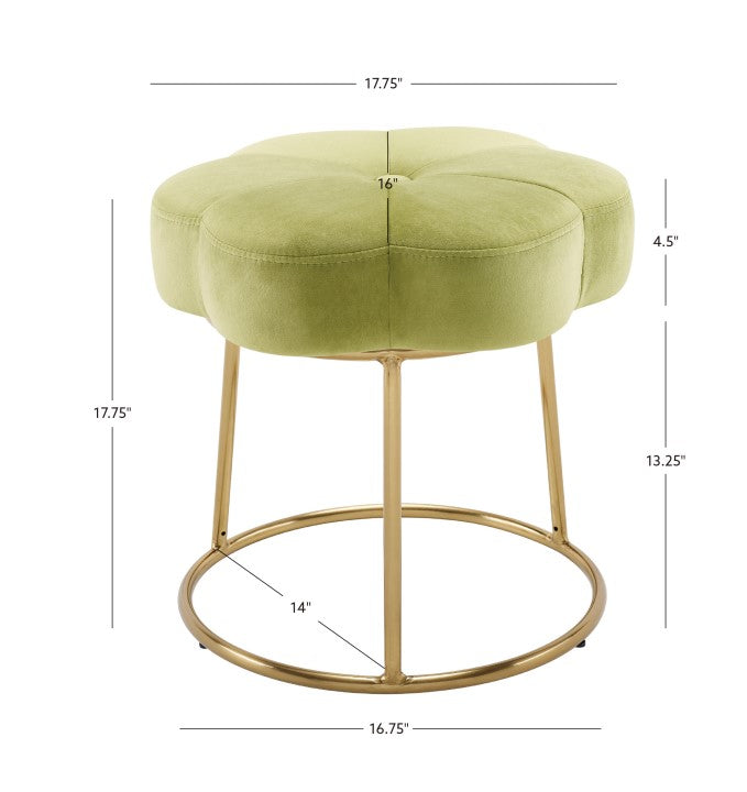 Flower Vanity Stool