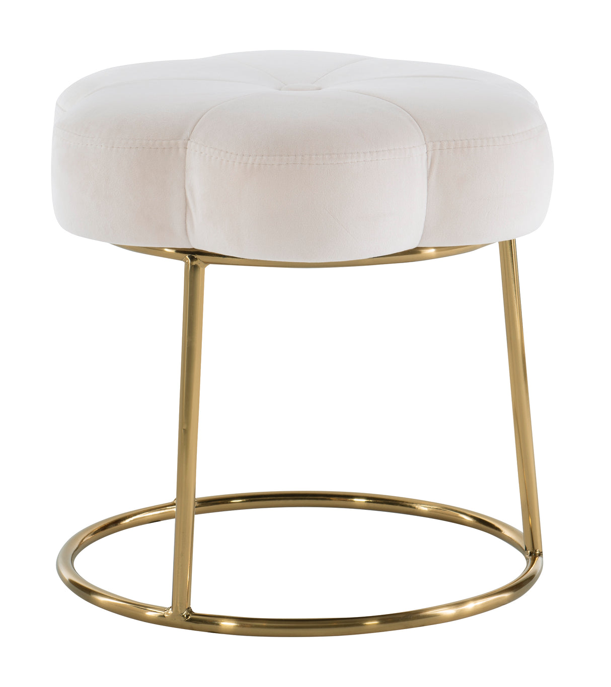Flower Vanity Stool