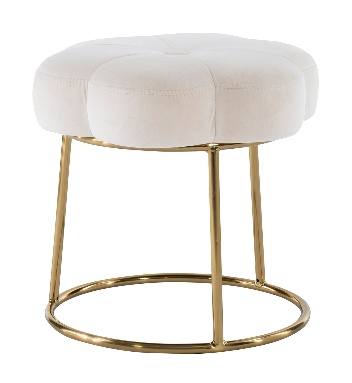 Flower Vanity Stool