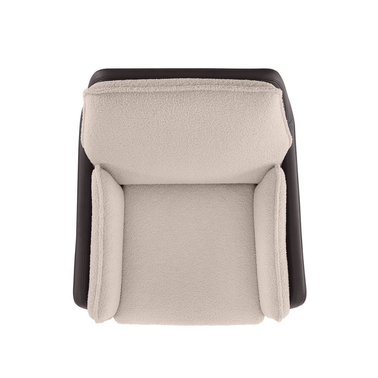 Maddie Black Gray Swivel Office Chair