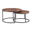 Wynter Brown Nesting Coffee Tables