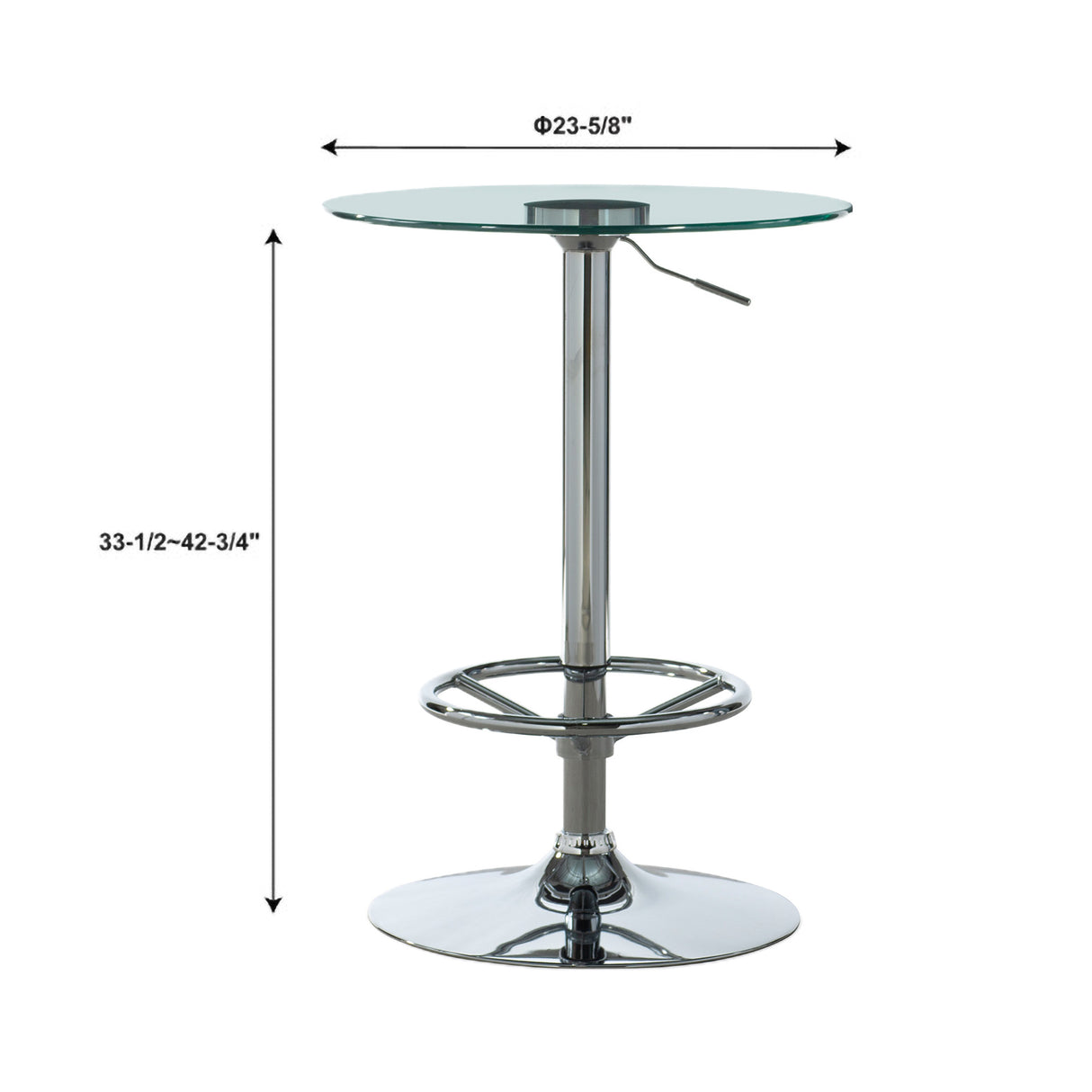Placid Chrome Table