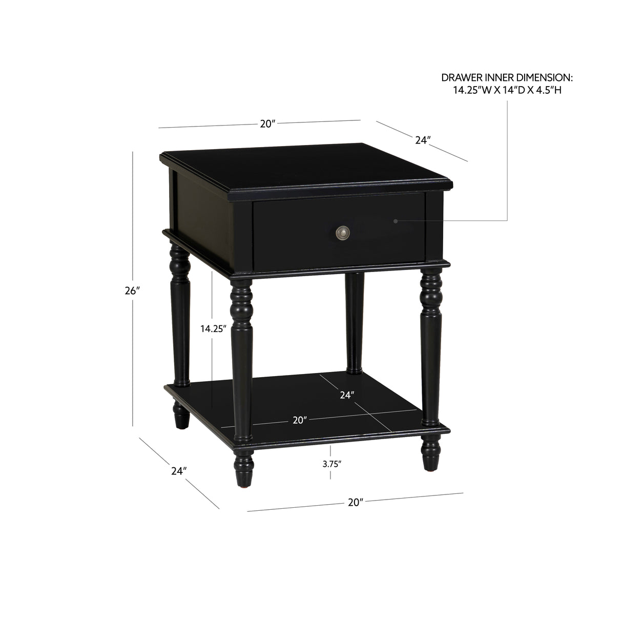 Pike Square Side Table