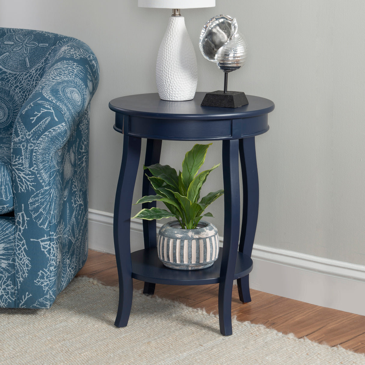 Rainbow Round Side Table