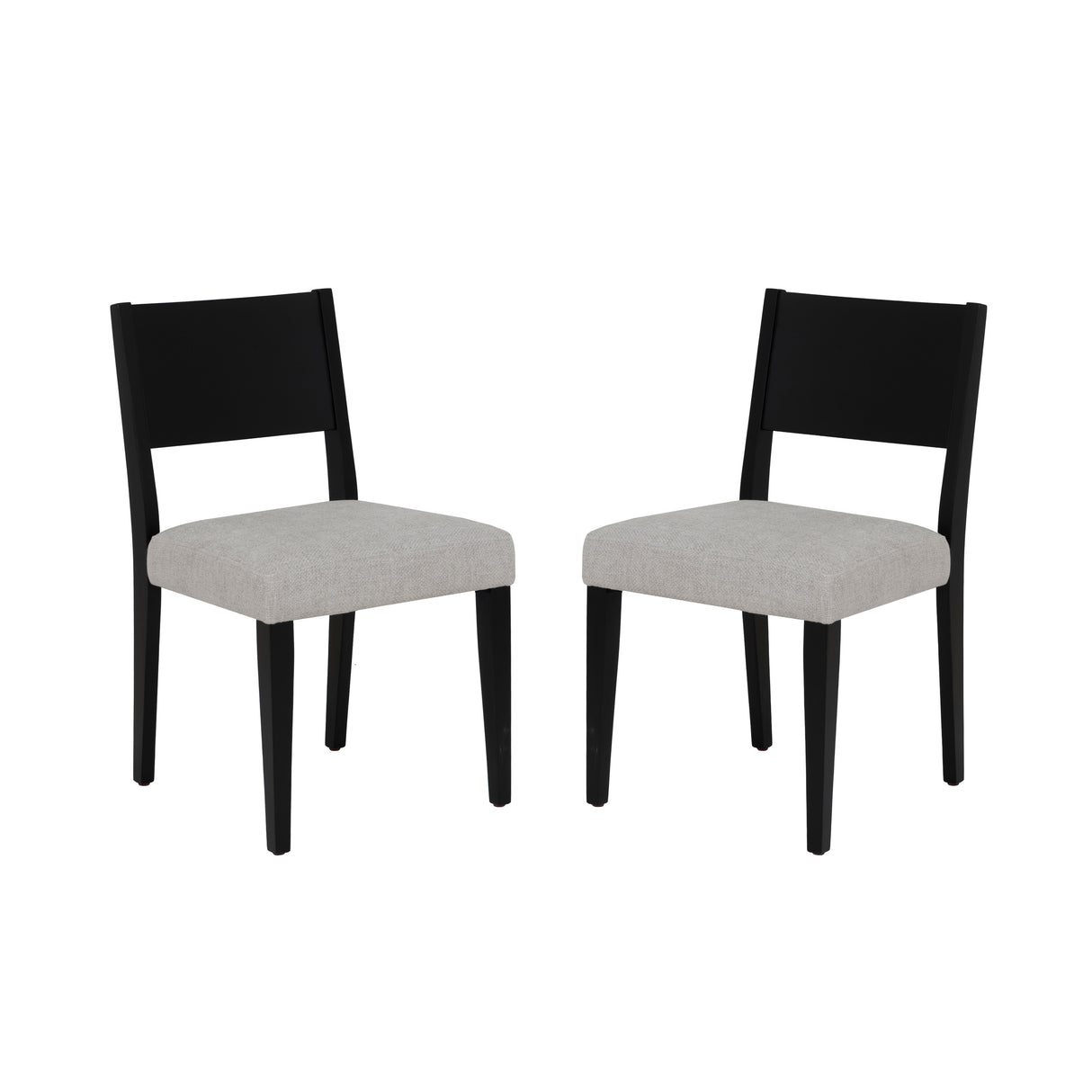 Cosgrove Black Upholstered Side Chair