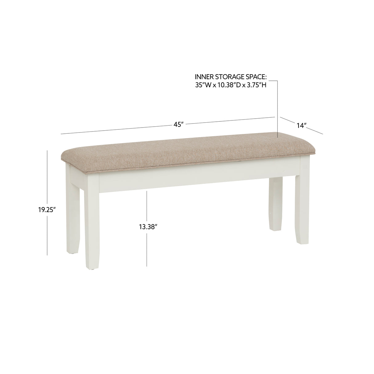 Jane Brown Storage Bench