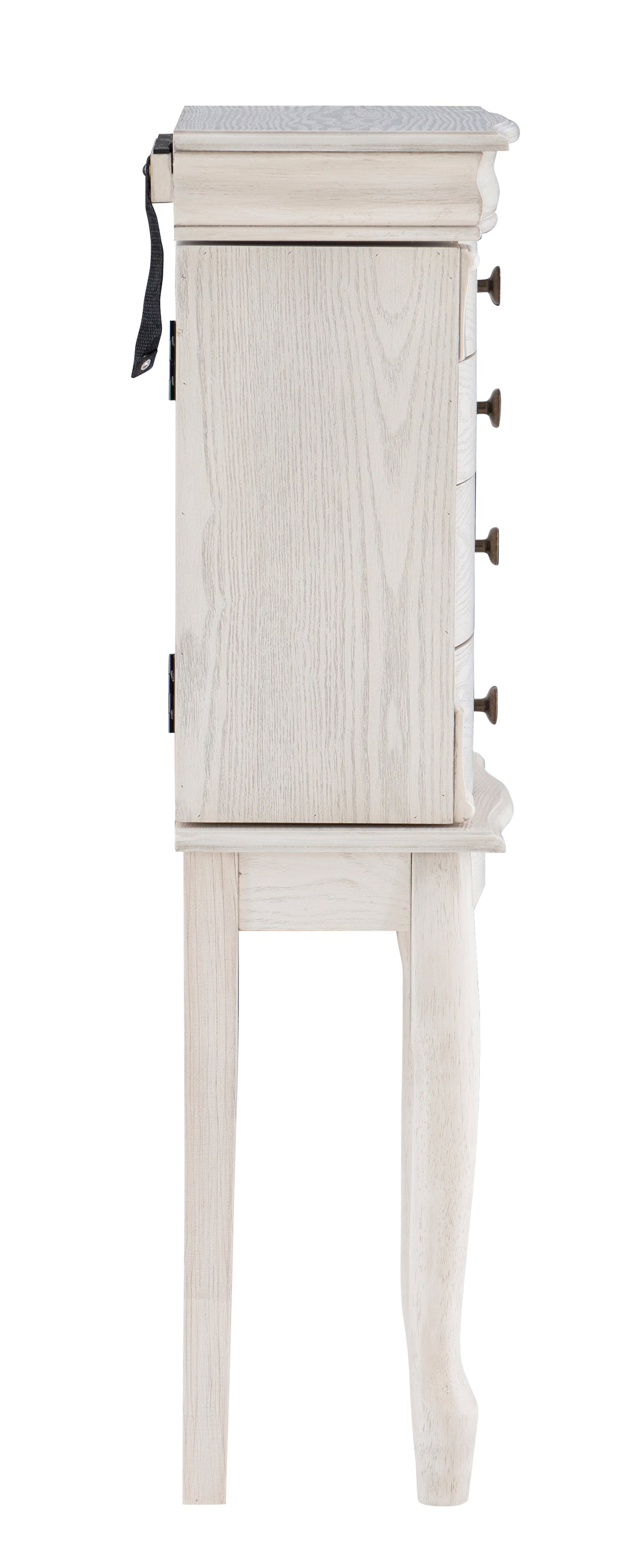 Kellie Off White Jewelry Armoire