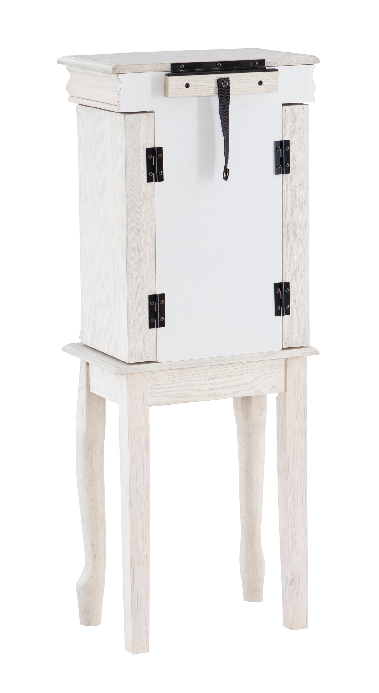 Kellie Off White Jewelry Armoire