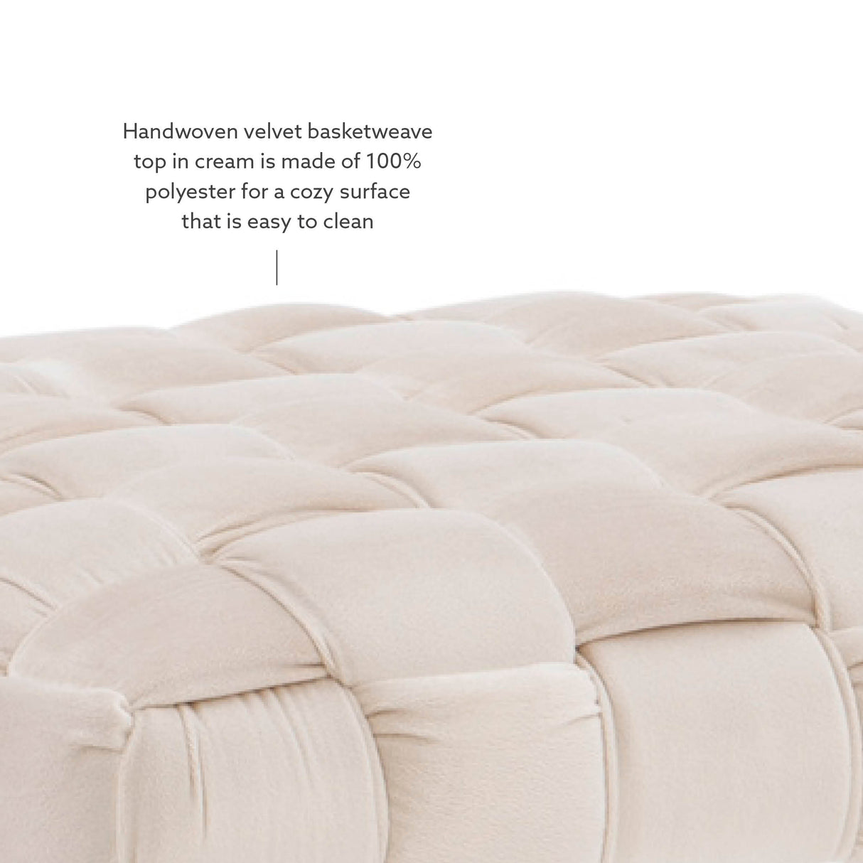 Neva Square Ottoman Stool