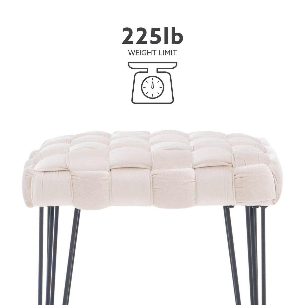 Neva Square Ottoman Stool