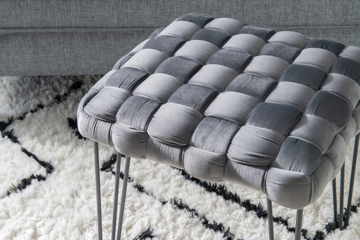 Neva Square Ottoman Stool