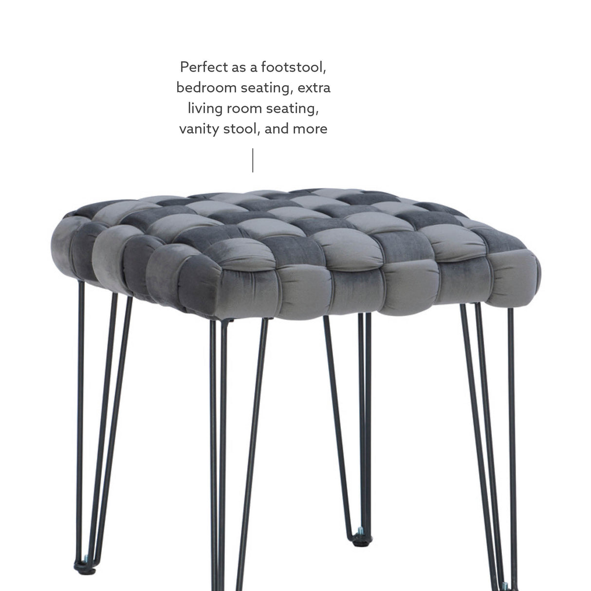 Neva Square Ottoman Stool