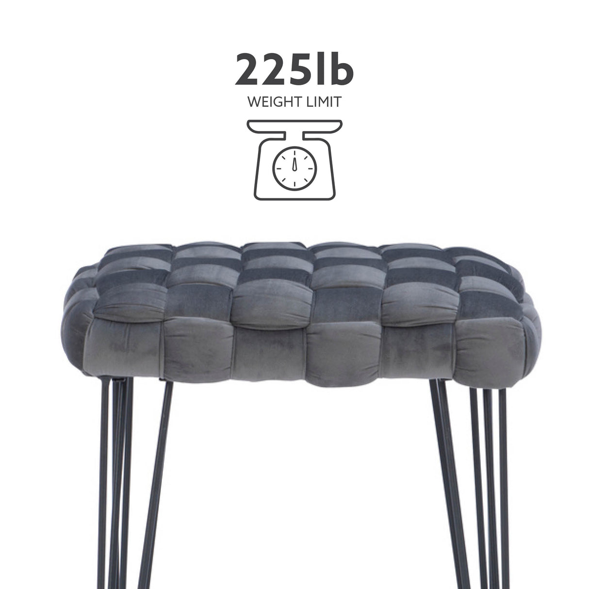 Neva Square Ottoman Stool