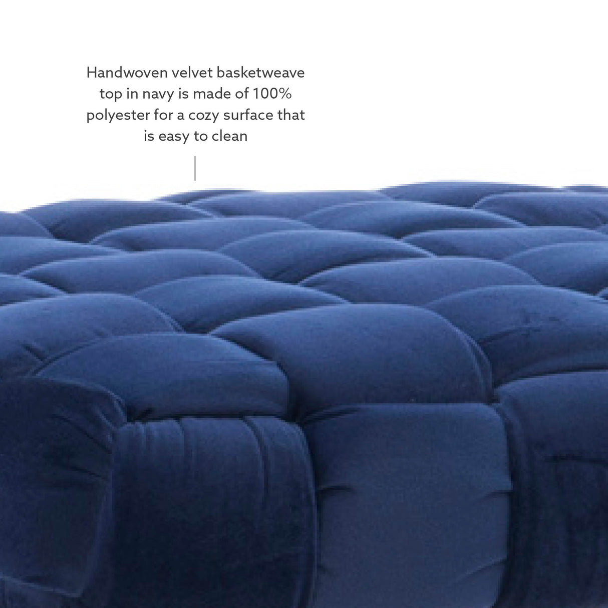 Neva Square Ottoman Stool