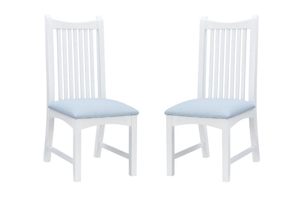 Andy Black Upholstered Chair (Set of 2)