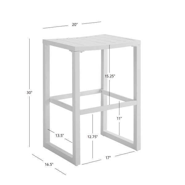 Alora Aluminum Barstool