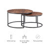 Wynter Brown Nesting Coffee Tables