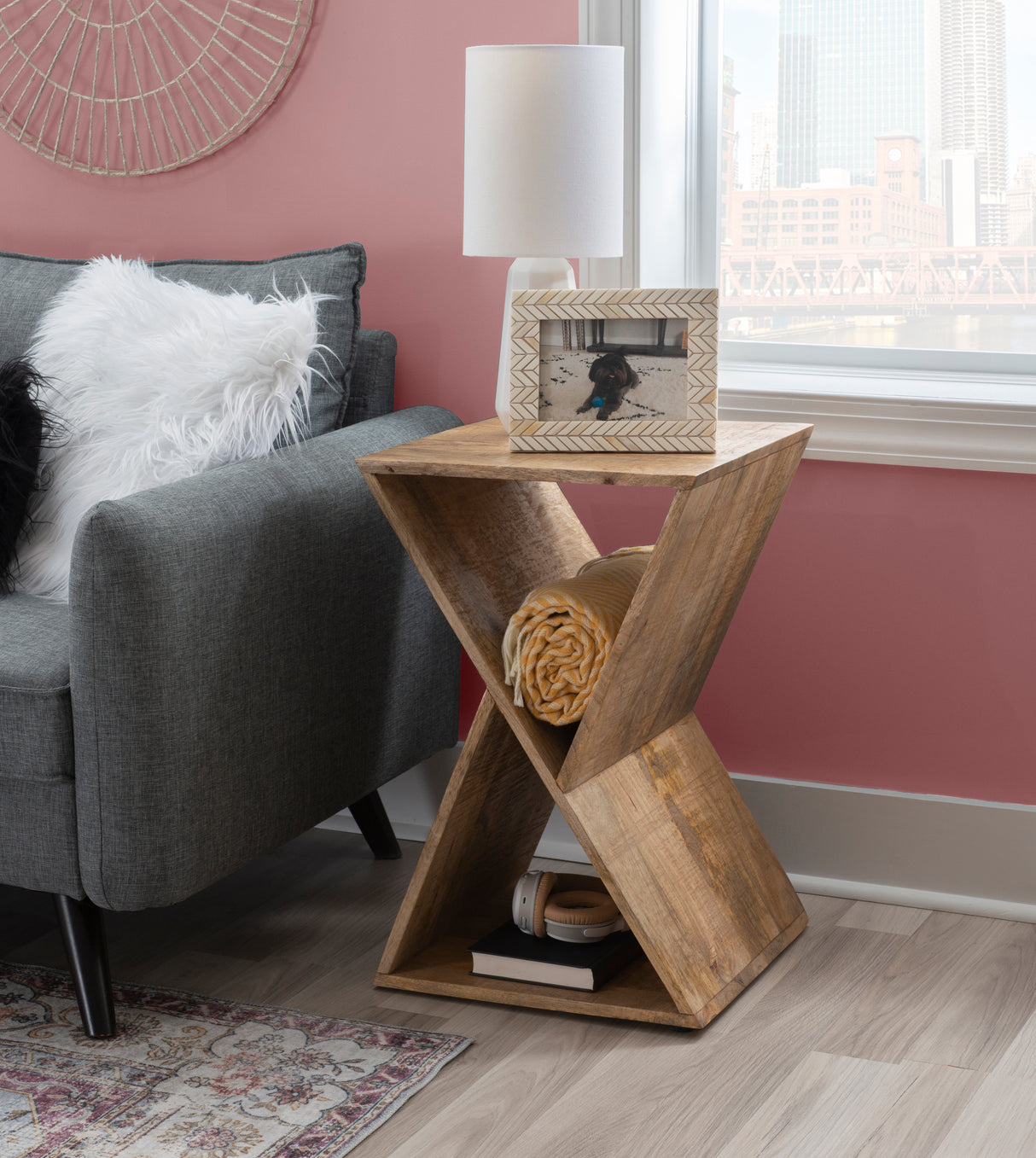 Titus Triangle Side Table