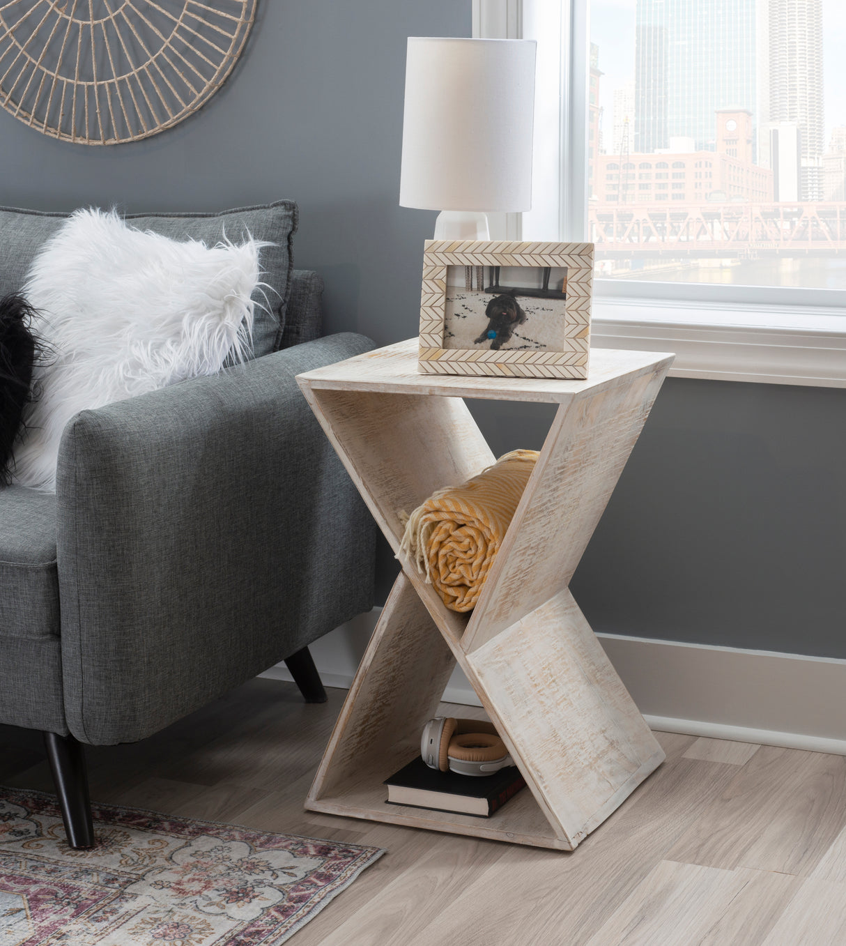 Titus Triangle Side Table