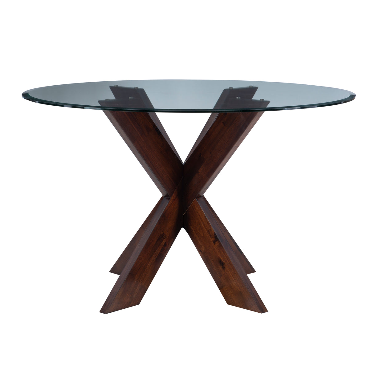 Auden Black Dining Table With Glass