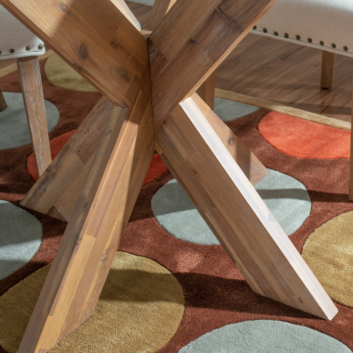 Auden Black Dining Table With Glass